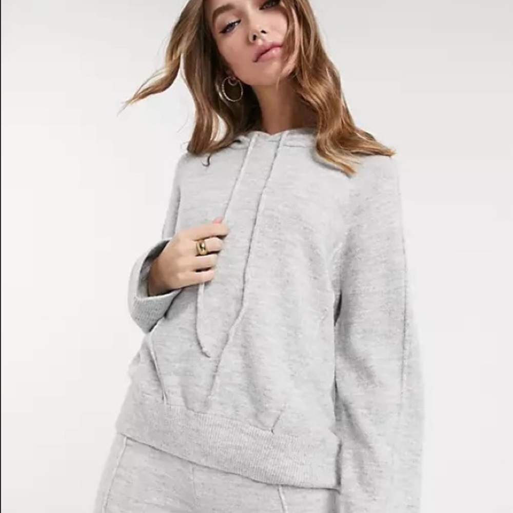 ASOS Knitted Hoodie (matching set)